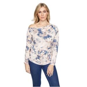 NWT Cooper & Ella Off Shoulder Tie Dye Top - Size XL